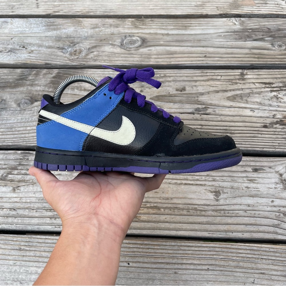 Women Size 6.5 / Size 5 Youth Rare 2009 Nike Dunk Low NYX Shoes Sneakers - Picture 3 of 9